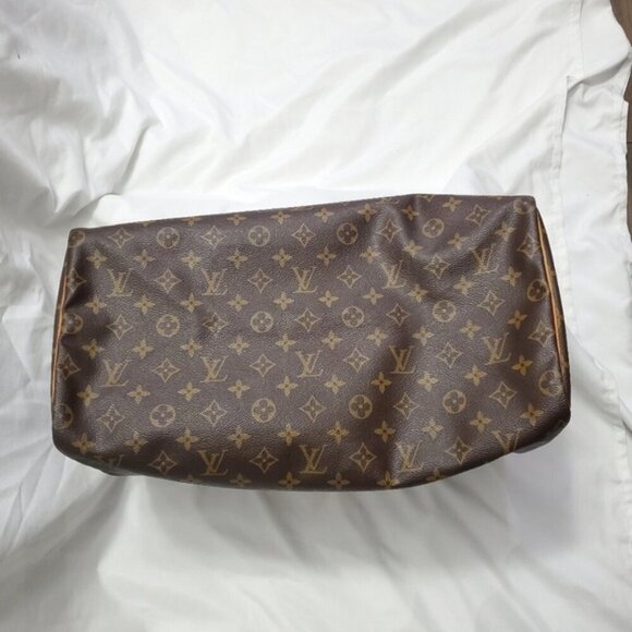 Authentic Louis Vuitton Monogram Canvas Top Handle Boston Bag - Picture 4 of 13